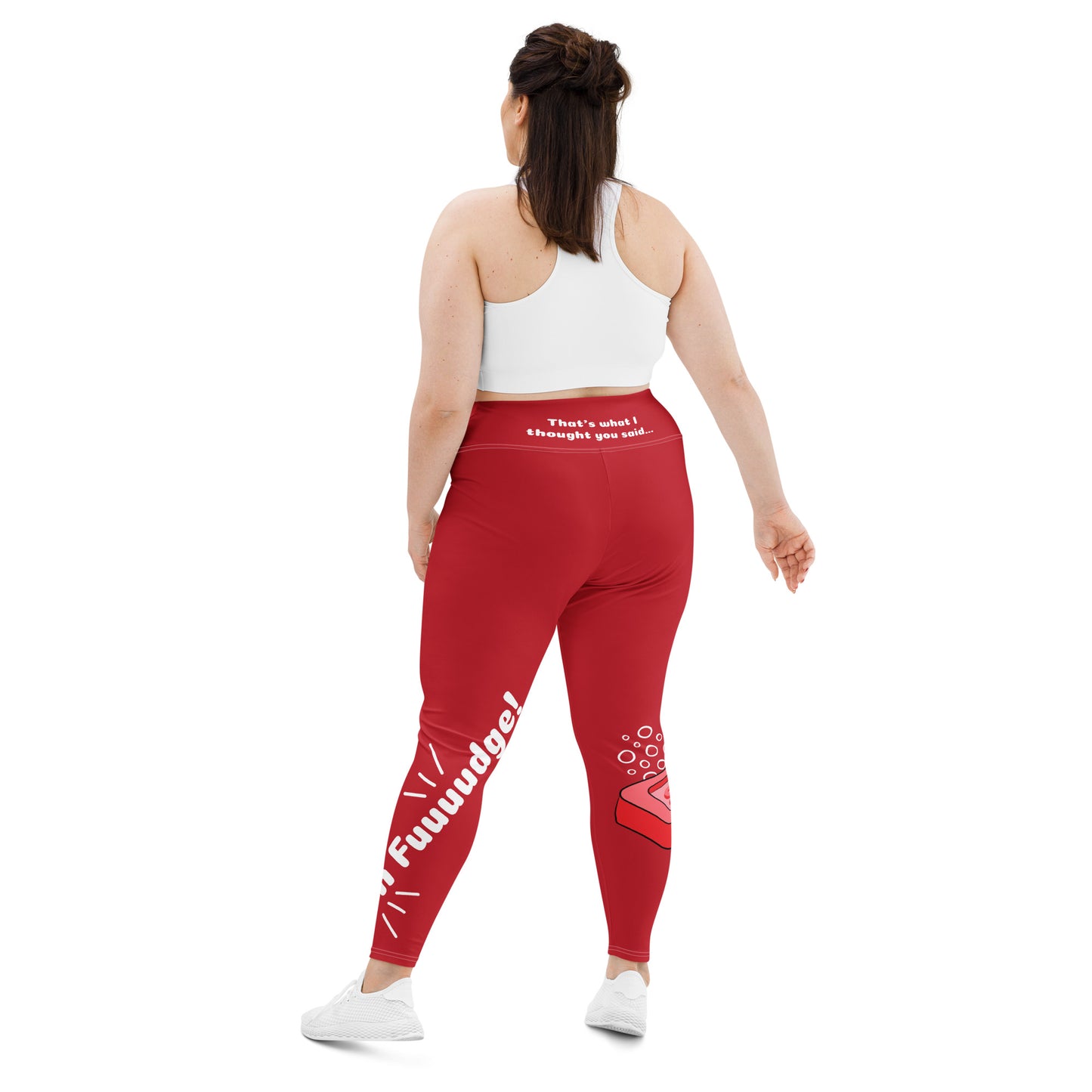 A Christmas Story "Oh Fudge" Costume Plus Size Leggings