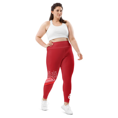 A Christmas Story "Oh Fudge" Costume Plus Size Leggings