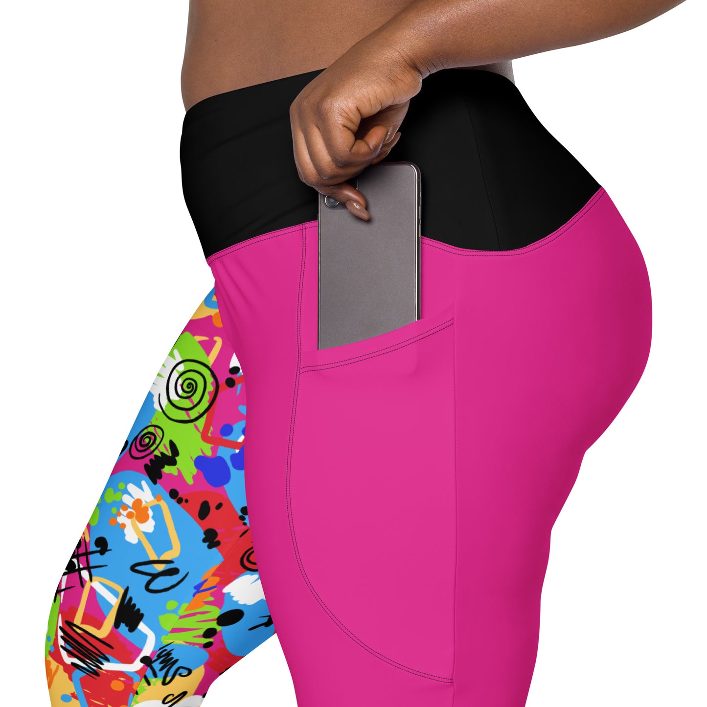 Weird Barbie Leggings with Pockets