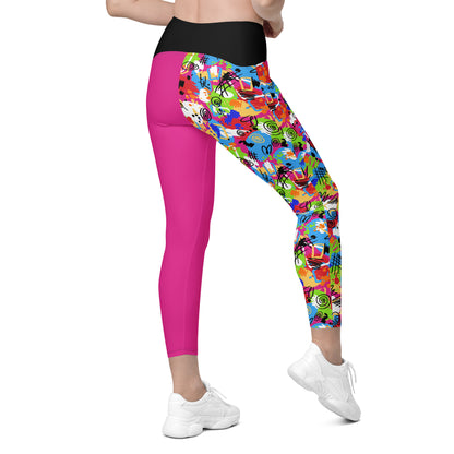 Weird Barbie Leggings with Pockets