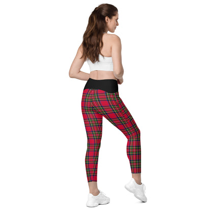 Tartan Trotters Leggings with Pockets