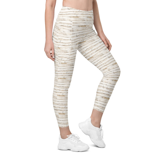 Mummy Wrapped Leggings with Pockets