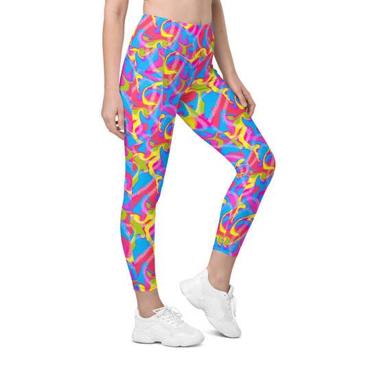 Hot Skatin' Barbie Leggings with Pockets