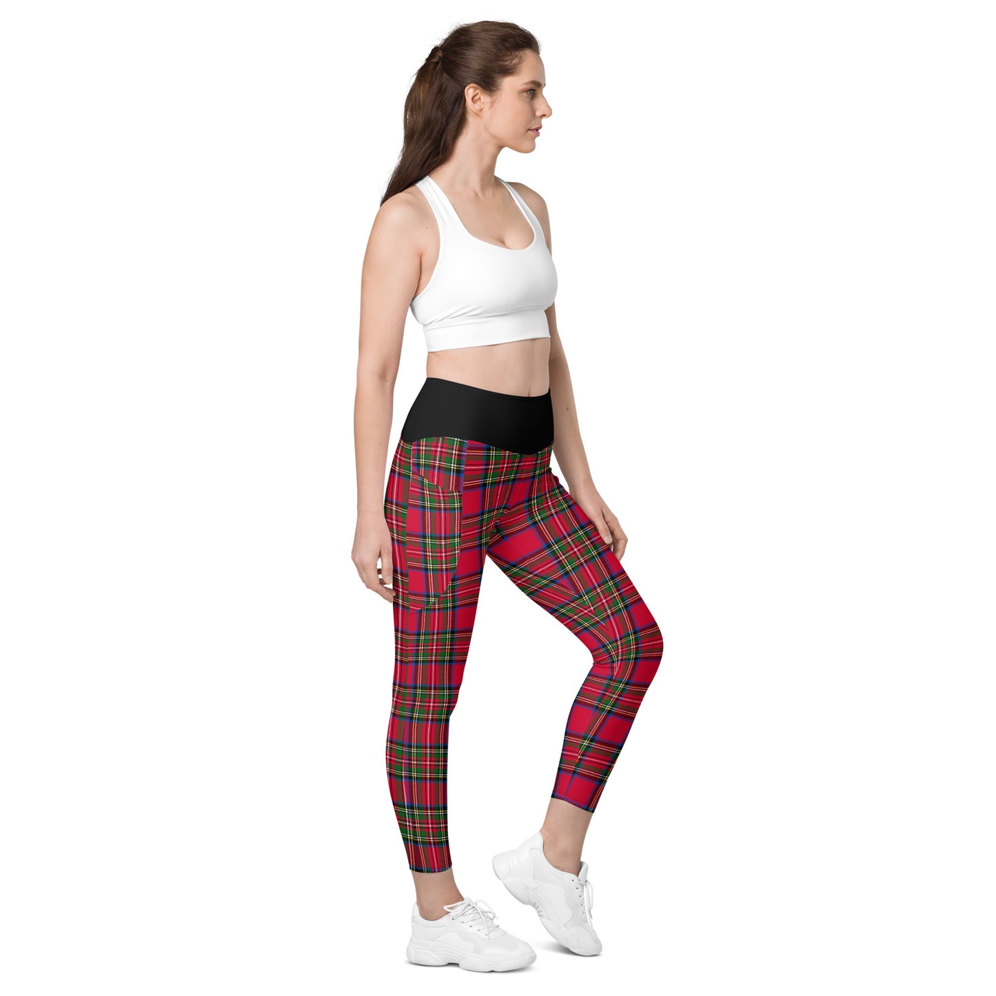 Tartan Trotters Leggings with Pockets