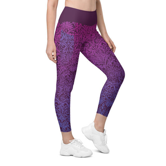 Plum Pacer Leggings with Pockets