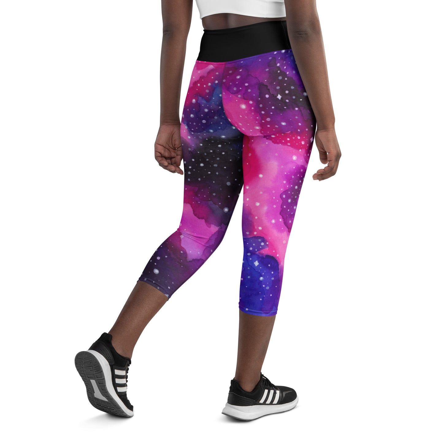 Cosmic Dreams Yoga Capri Leggings