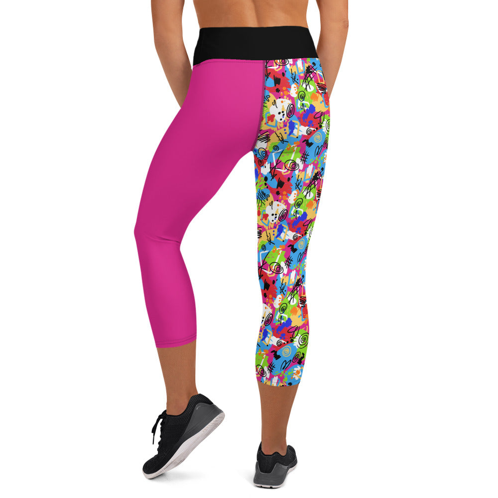 Crazy yoga leggings deals