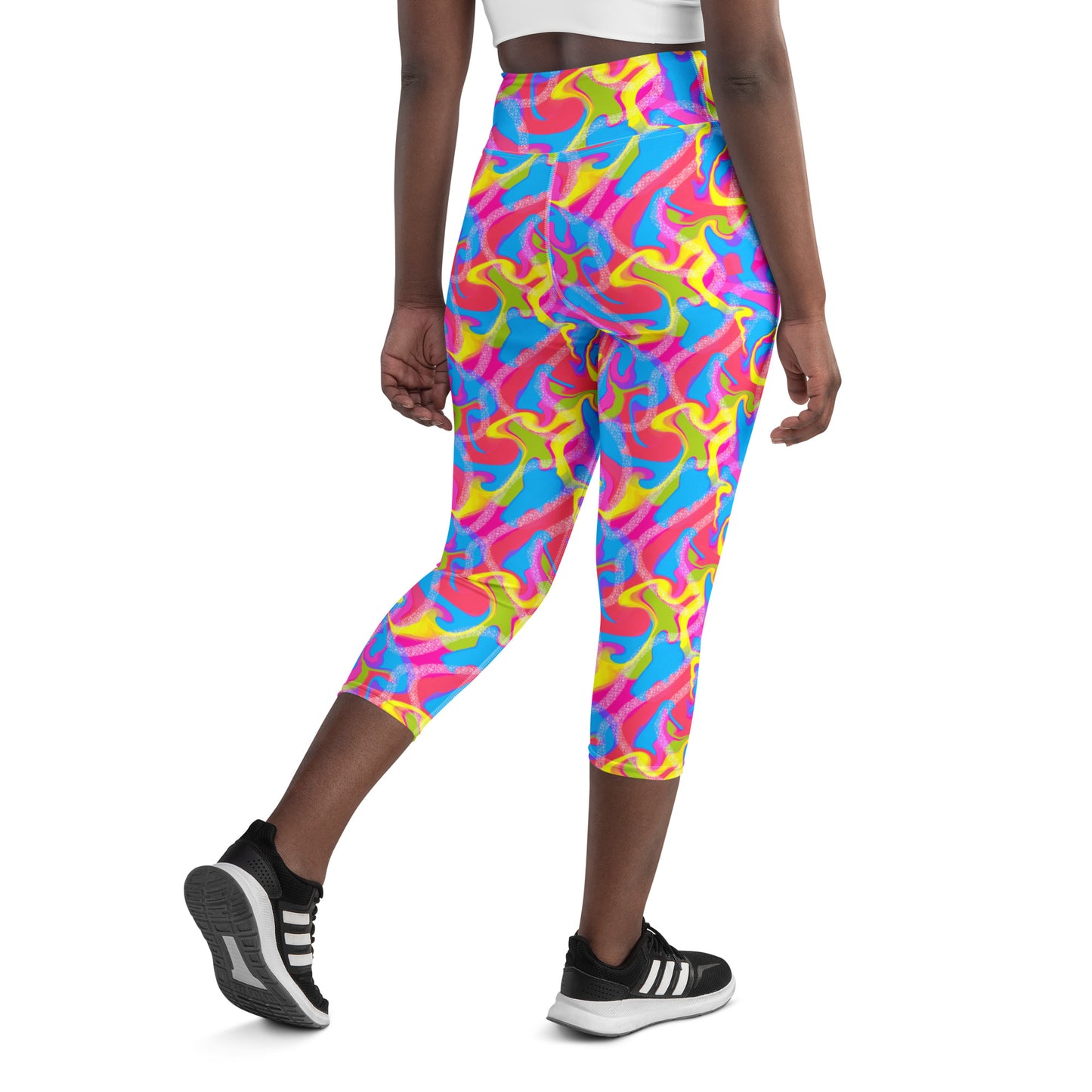 Hot Skatin' Malibu Barbie Yoga Capri Leggings