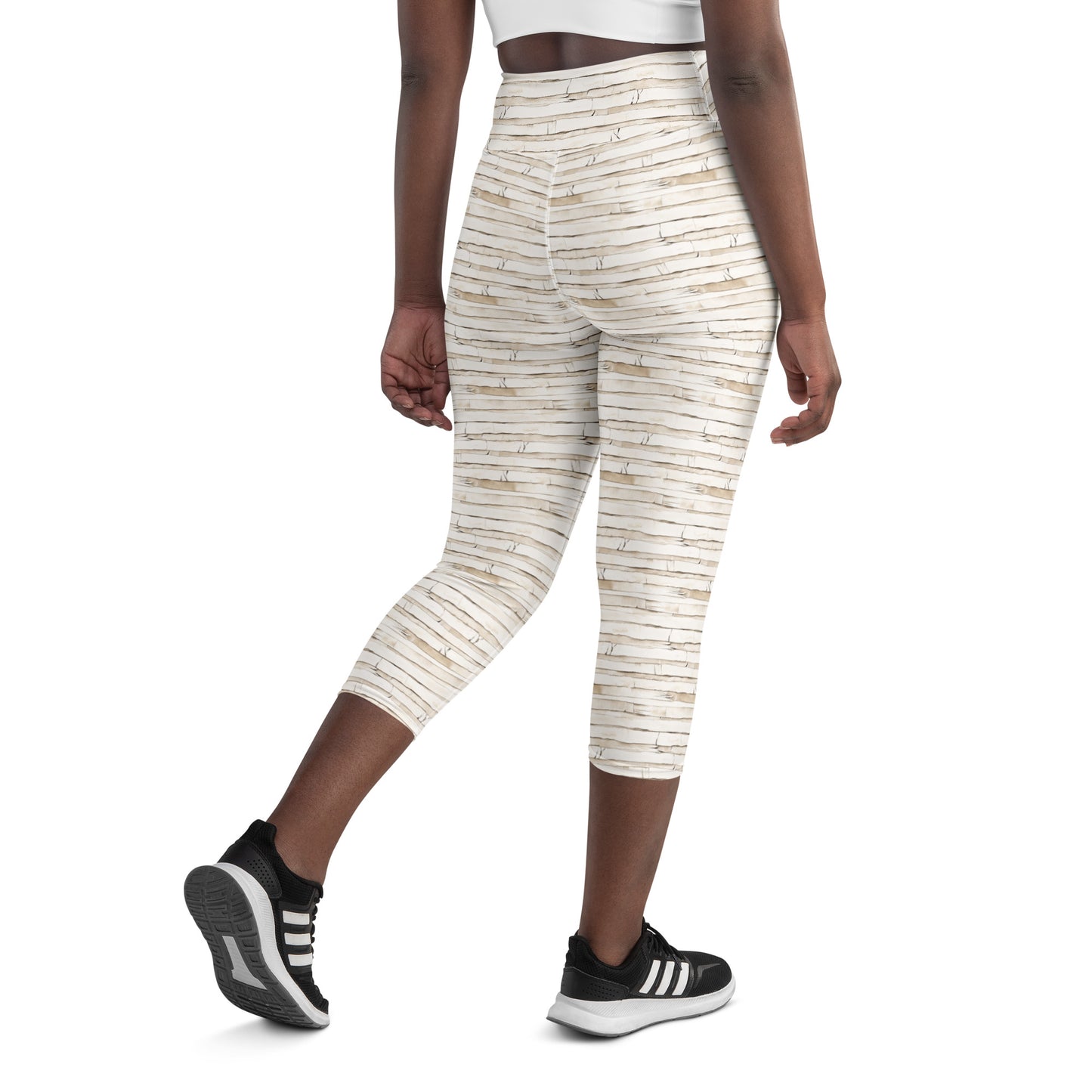 Mummy Wrap Yoga Capri Leggings