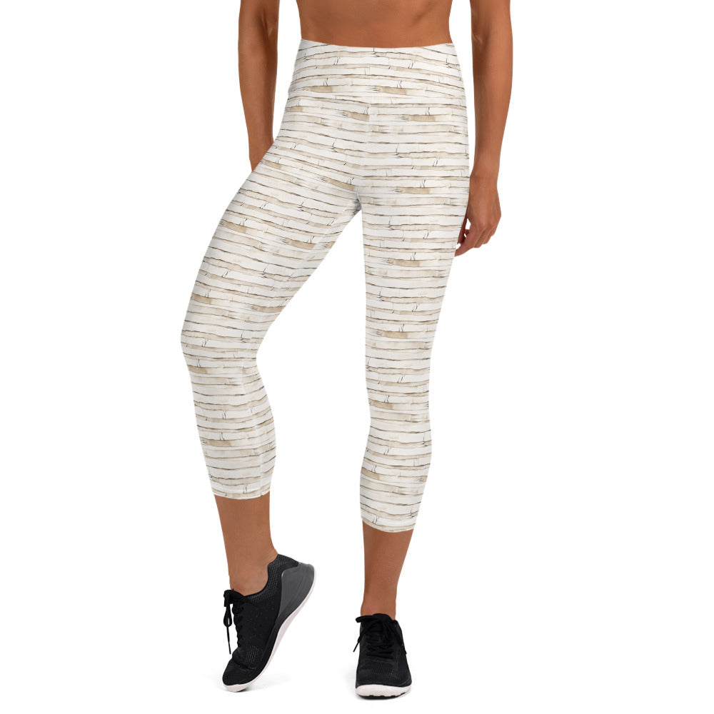 Mummy Wrap Yoga Capri Leggings