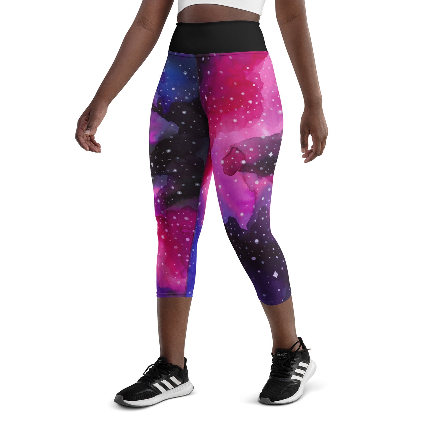 Cosmic Dreams Yoga Capri Leggings