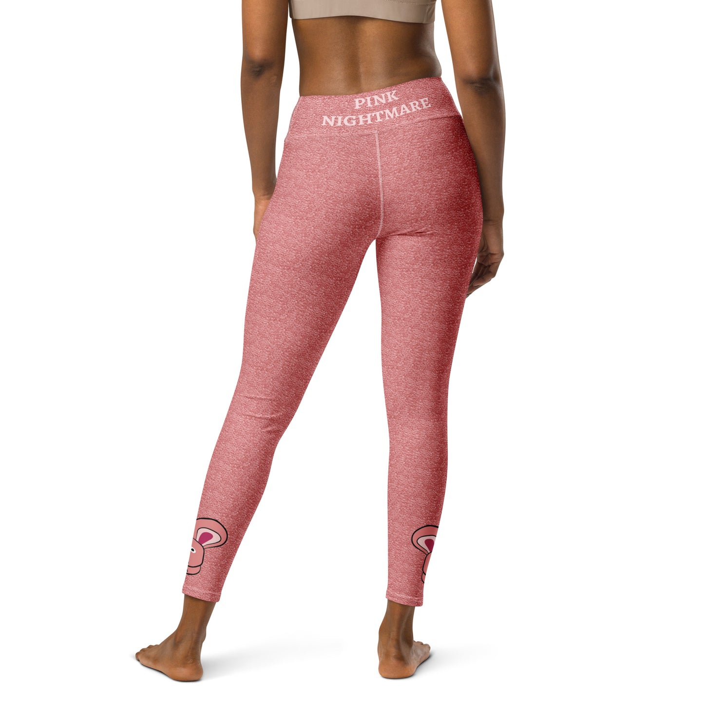 A Christmas Story Pink Nightmare Bunny Costume Leggings