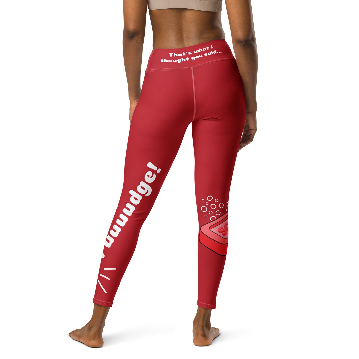 A Christmas Story "Oh Fudge" Costume Leggings