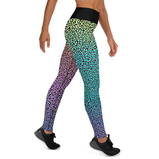 Millennial Dreams Leopard Yoga Leggings