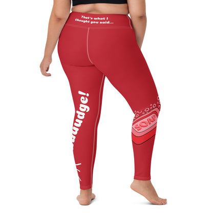 A Christmas Story "Oh Fudge" Costume Leggings