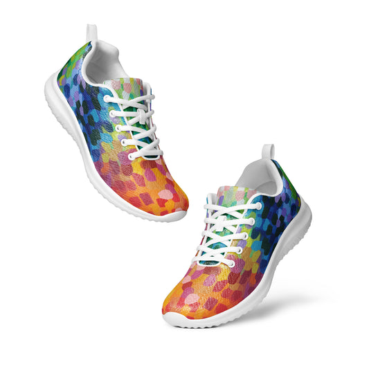 Colorful Confetti Women’s Athletic Shoes